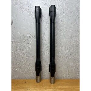 Rainbow Power Nozzle Extra Long Wand Tubes - Set of 2 - E2 Black, SRX - T1143